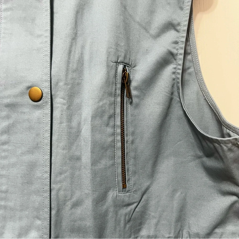 Zenana Outfitters Utility Vest Hood - Picture 3 of 7